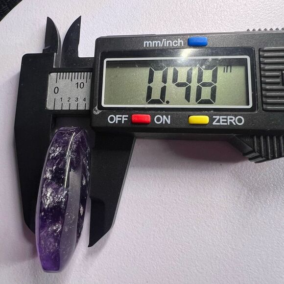 Amethyst Crystal Meditation Palmstone (1) - Picture 10 of 13